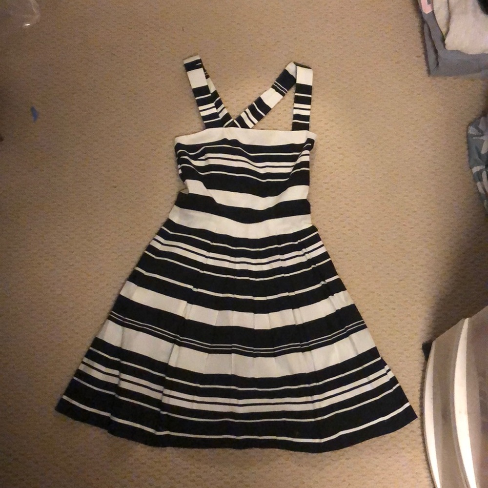 Banana Republic cross cross back dress